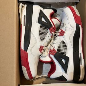 Jordan 4 Retro “Fire Red” GS